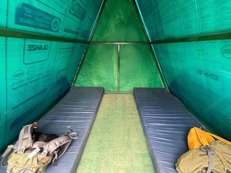 The Salkantay Trek - inside the huts